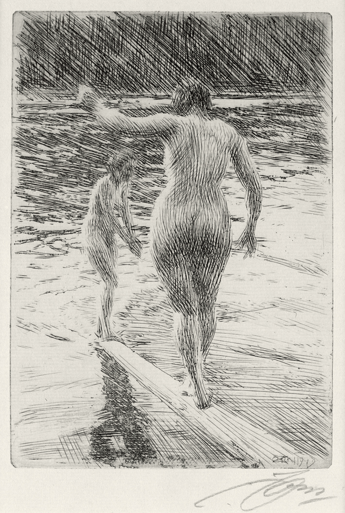  安德斯·莱奥纳德·佐恩 Anders Leonard Zorn —— 佐恩(素描) (53)